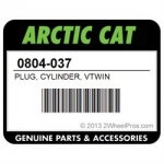 Заглушка цилиндра  Arctic Cat 1000 0804-037