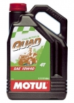 Моторное масло минеральное Motul Quad 4T 10W40 4л