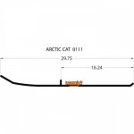 Коньки снегохода Arctic Cat Pantera/Wildcat/Cheetah 87-91 Woodys EAT3-0111-1/16-72403 16-72403