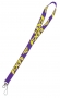 Брелок (Шнурок) для ключей FXR салатово - фиолетовый 16992.80000