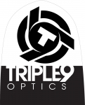 Шапка TRIPLE 9 logo beanie (черный/белый) 37-2701
