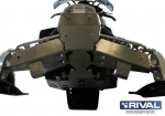 Комплект защиты днища Yamaha Phazer MT — X (2 части)(2012-)+ крепеж 444.7106.1