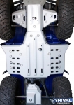 Комплект защит днища ATV Yamaha Grizzly 350 (5 частей) (2011-) 444.7140.1