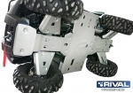 Комплект защиты днища ATV BaltMotors Jumbo 700 max (5 частей) (2012-) 444.8501.2