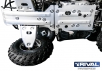 Комплект защит днища Irbis ATV 150 (3 части) + комплект крепежа 444.9802.1