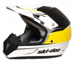 Шлем Ski-Doo XC-4 Cross Drift Helmet 2XL желтый 4482521410