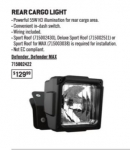 Освещение кузова CanAm Traxter / Defender 715002422