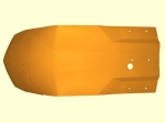 Защита днища Ski-Doo платформа Rev-XR цвет желтый 860200190