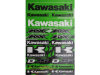 Наклейки универсальные Kawasaki (48 см Х 30 см ) 862-21102
