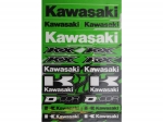 Наклейки универсальные Kawasaki (48 см Х 30 см ) 862-21102