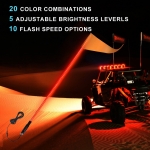  Флагшток RGB с LED подсветкой и Bluetooth для управления с телефона BTR801-09 BTR801-12 BTR801-15