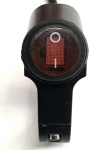 Кнопка на руль RiderLab CS-677A1 алюминий влагозащищенная с подсветкой