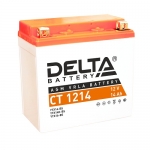 Аккумулятор Delta CT 1214 YTX14-BS 12V 14Ah AGM