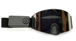 Снегоходные очки с подогревом HeatVue Dual Black Ops lens cystal pink coating (зеркальная линза) HB-20A-grey-cystalpink