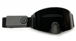 Снегоходные очки с подогревом HeatVue Dual Black Ops lens (затемненная линза) w/c HB-20A-grey-w/c