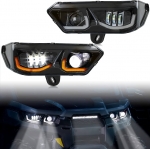 Светодиодные фары головного света с DRL ходовыми огнями Gorilla Works для CanAm Defender 710005730 710005729 PH0057