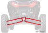 Задние поперечные рычаги  SuperATV для Polaris RZR XP Turbo S красные RA-P-RZRXPTS-TU-03 1543999-293 1543999-458 1544153-293 1544153-458