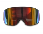 Очки снегоходные RiderLab черные с зеркальной розовой линзой XH-100B