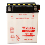 Аккумулятор Yuasa YB14-B2 /YTX14AH-BS (14-A2, 14B2, 14A-A2) /Polaris 4140006 /4011138 /4010774 /Arctic Cat 0745-045 /0645-165 /0445-005 YB14-B2
