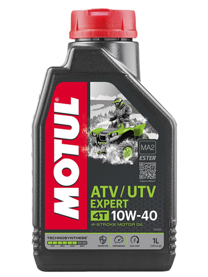 Моторное масло полусинтетическое Motul ATV-UTV Expert 10W40 4T 1L 4L 105938 105939 4 литра