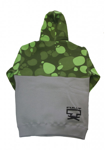 Толстовка с капюшоном FullT Horizont Зелено - Серая 1601-302-008 XL