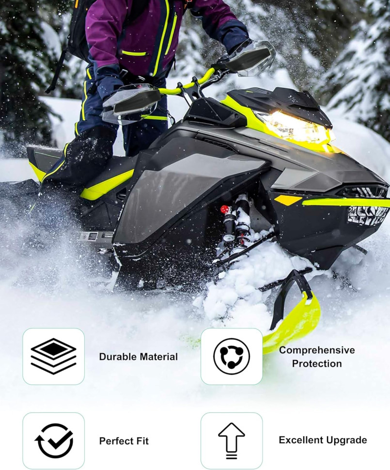 Защита рук прозрачная (ветрозащита) для гидроцикла Sea-Doo Spark 2025+ / Ski-Doo REV Gen5 295100762; 295100762P