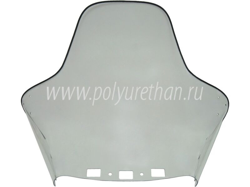 Стекло ветровое для снегохода BRP (высота 68см, толщина 3мм, МПК) 50-44-4063Pc 517302560; 605152073; 605155554