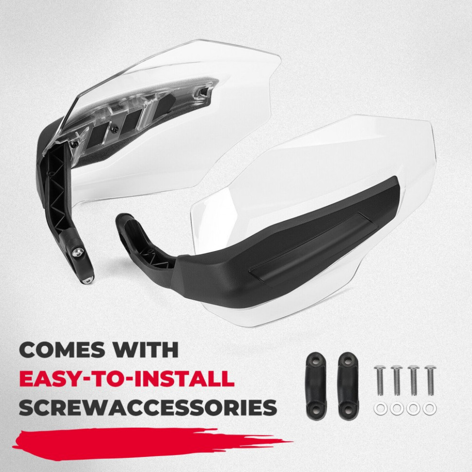 Защита рук снегохода прозрачная Ski-Doo /LYNX G5 /G4 /XS /XM /XP /XR /XU 860200789 /B1311-00401CL B1311-00401CL