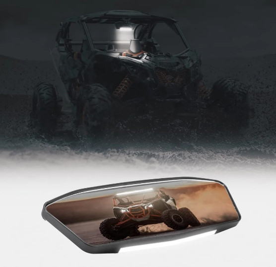 Зеркало центральное с подсветкой салона Kemimoto для CanAm Maverick X3 707900502 707900502-WDL
