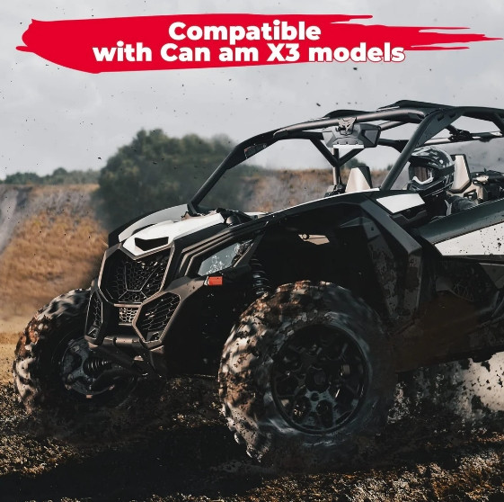 Зеркало центральное с подсветкой салона Kemimoto для CanAm Maverick X3 707900502 707900502-WDL