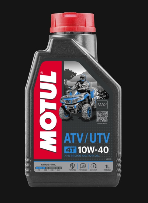 Моторное масло минеральное Motul ATV-UTV 10W40 4T 1L 4L 105878 105879 1 Литр