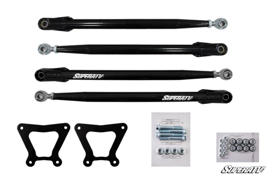 Задние поперечные рычаги  SuperATV для Polaris RZR XP Turbo S красные RA-P-RZRXPTS-TU-03 1543999-293 1543999-458 1544153-293 1544153-458