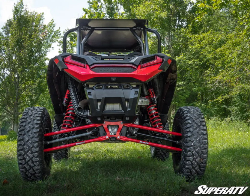 Задние поперечные рычаги  SuperATV для Polaris RZR XP Turbo S красные RA-P-RZRXPTS-TU-03 1543999-293 1543999-458 1544153-293 1544153-458