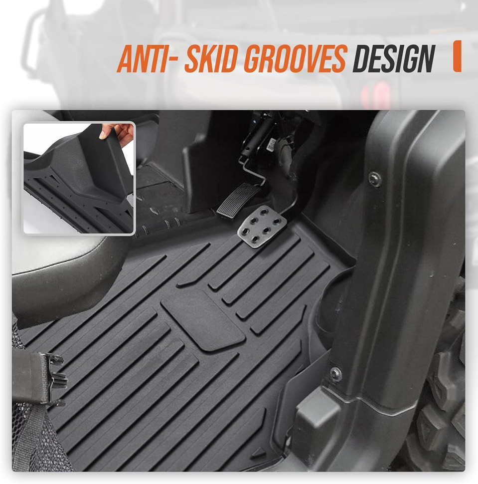 Защитные ковры под ноги Can-Am Defender /Traxter HD5 / HD8 / HD10 / MAX 16+ AUPCD-F-FM2 AUPCD-F-FM2