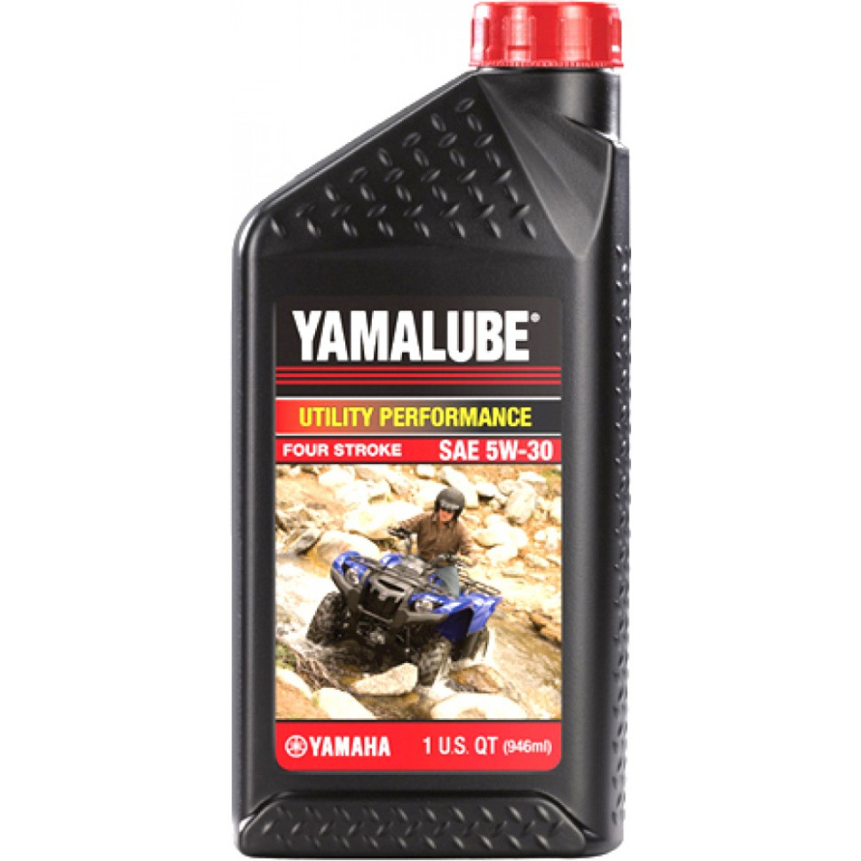 Оригинальное моторное масло 4Т для квадроцикла /мотоцикла Yamaha YAMALUBE Utility Perfomance 5W-30 1л LUB-05W30-AP-12 LUB-05W30-AP-12