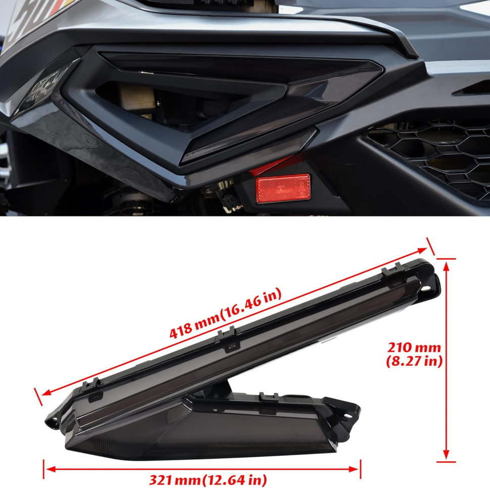 Задние тонированные фонари стоп-сигналы комплект для Maverick R 710007646, 710007647 MTVPH0752T