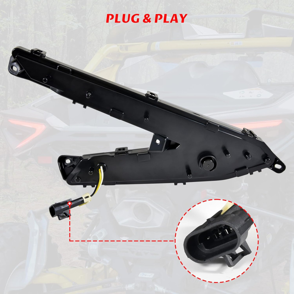 Задние тонированные фонари стоп-сигналы комплект для Maverick R 710007646, 710007647 MTVPH0752T