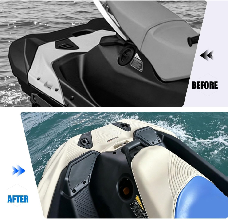 Упоры для ног (подножки) для гидроцикла Sea-Doo Spark 2024+ 295101263; 295101263N
