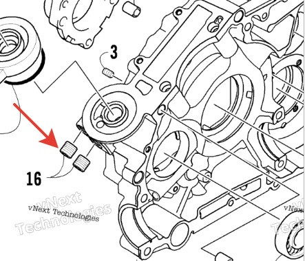 Пробка картера Arctic Cat 700/650/550 0812-064 0812-064