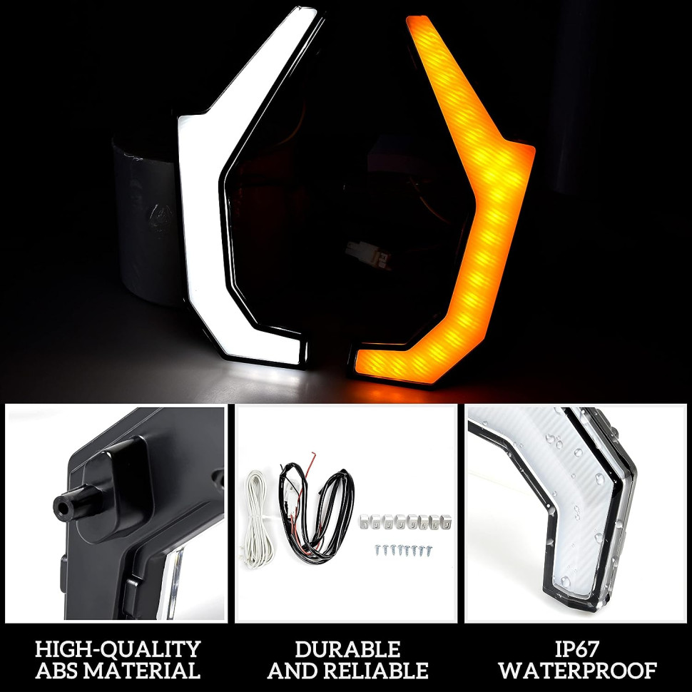 Дневные ходовые огни с поворотниками Polaris RZR 1000 KMPH0200