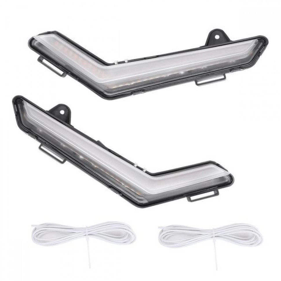 Комплект диодных дневных ходовых огней с премиальными поворотниками Can-Am Defender /Traxter Kemimoto B0801-01103CL B0801-01103CL