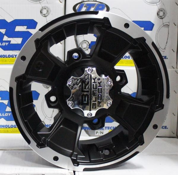 Диск для квадроцикла Carlisle Black-Rock Intruder 4/156 5+2 12x7 Black