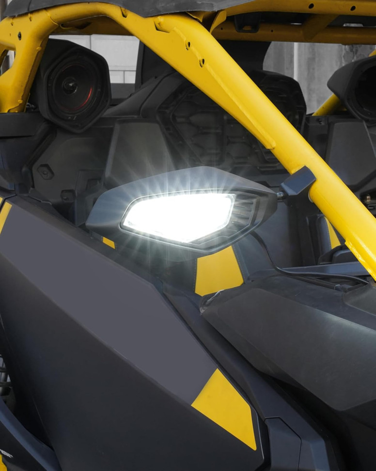 Фары в боковые зеркала для Maverick R 715007185 на зеркала 715007363 MTVPH0810