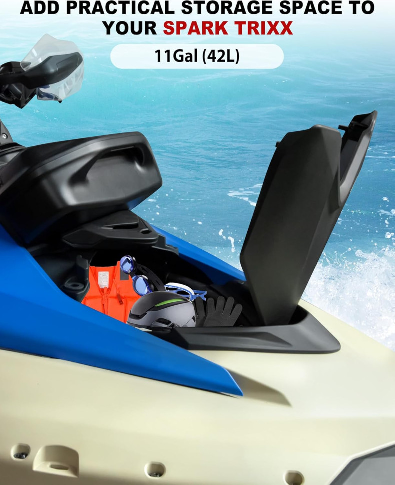 Бардачок передний (багажник) для гидроцикла Sea-Doo Spark 2024+ 295101148; 295101148N