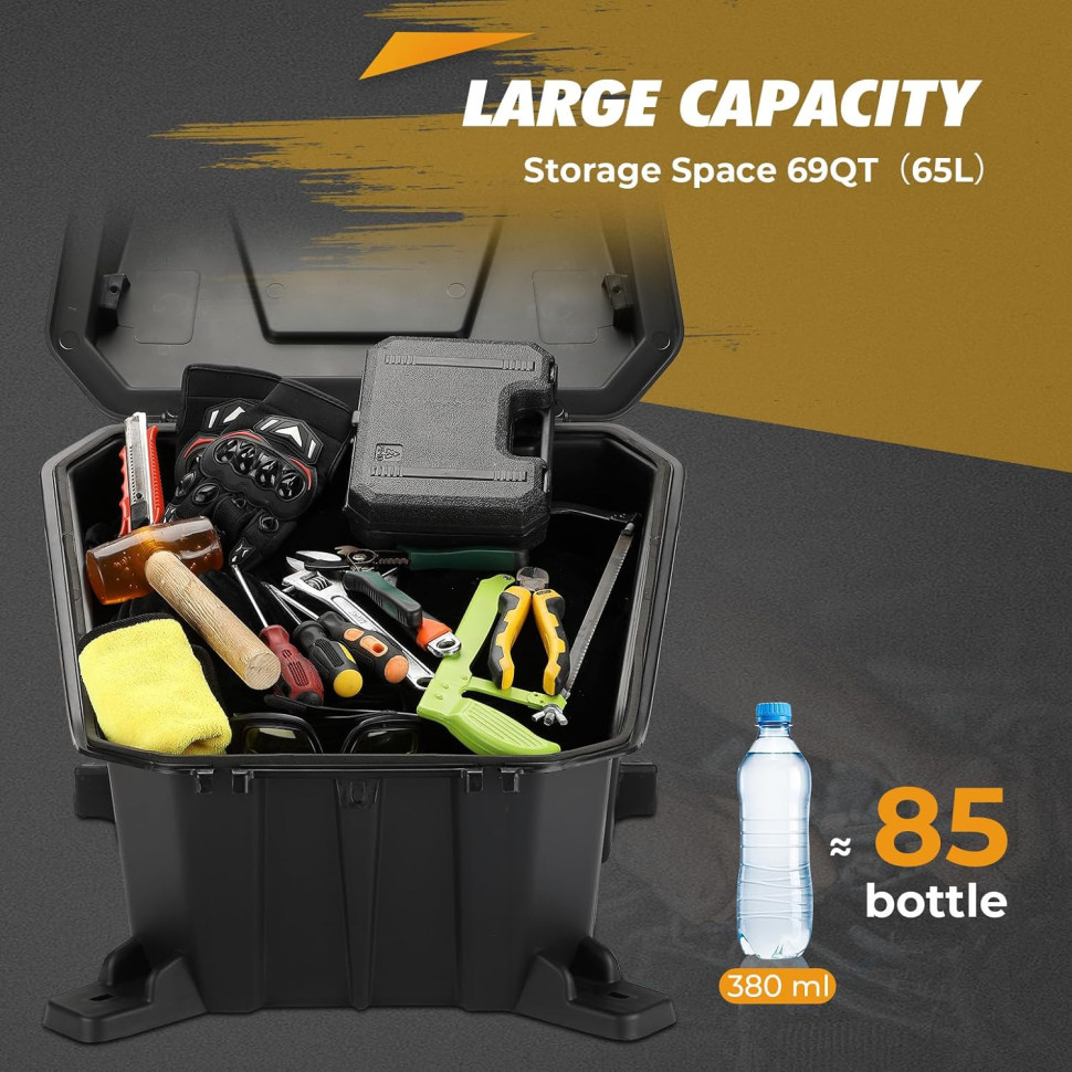 Кофр 65л для Polaris RZR 1000 /RZR 900 /RZR XP Turbo 2881193 2881193N B0113-06001BK