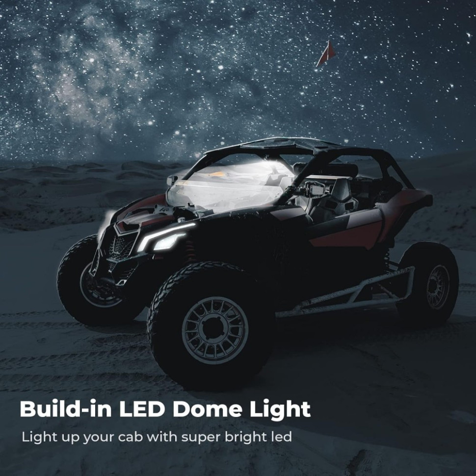 Центральное зеркало заднего вида с подсветкой Can-Am Maverick X3 B0106-03104BK B0106-03104BK