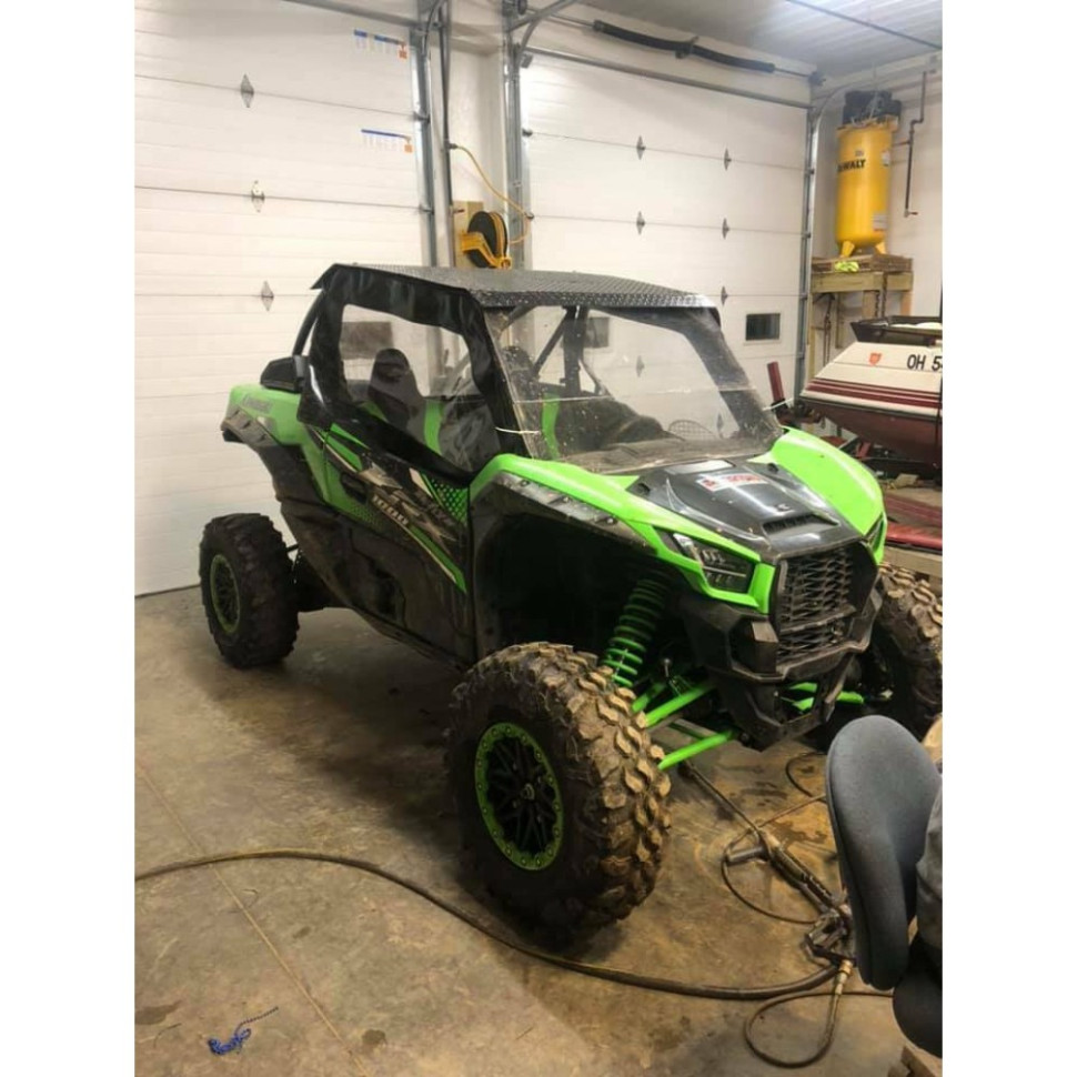 Верхние мягкие двери Kawasaki KRX 1000 Teryx 2020+ Kemimoto B0102-02001BK B0102-02001BK