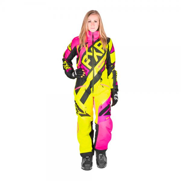 Комбинезон FXR CX легкий женский (Elec Pink Hi Vis Black) 192918-9465 XS 192918-9465-04