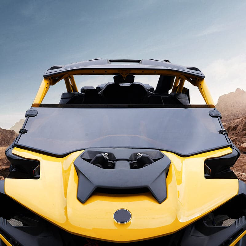 Стекло тонированное 1/2 Half Windshield Kemimoto для Can-Am Maverick R 715007321 HWS-CA-MAVR-001-71-B