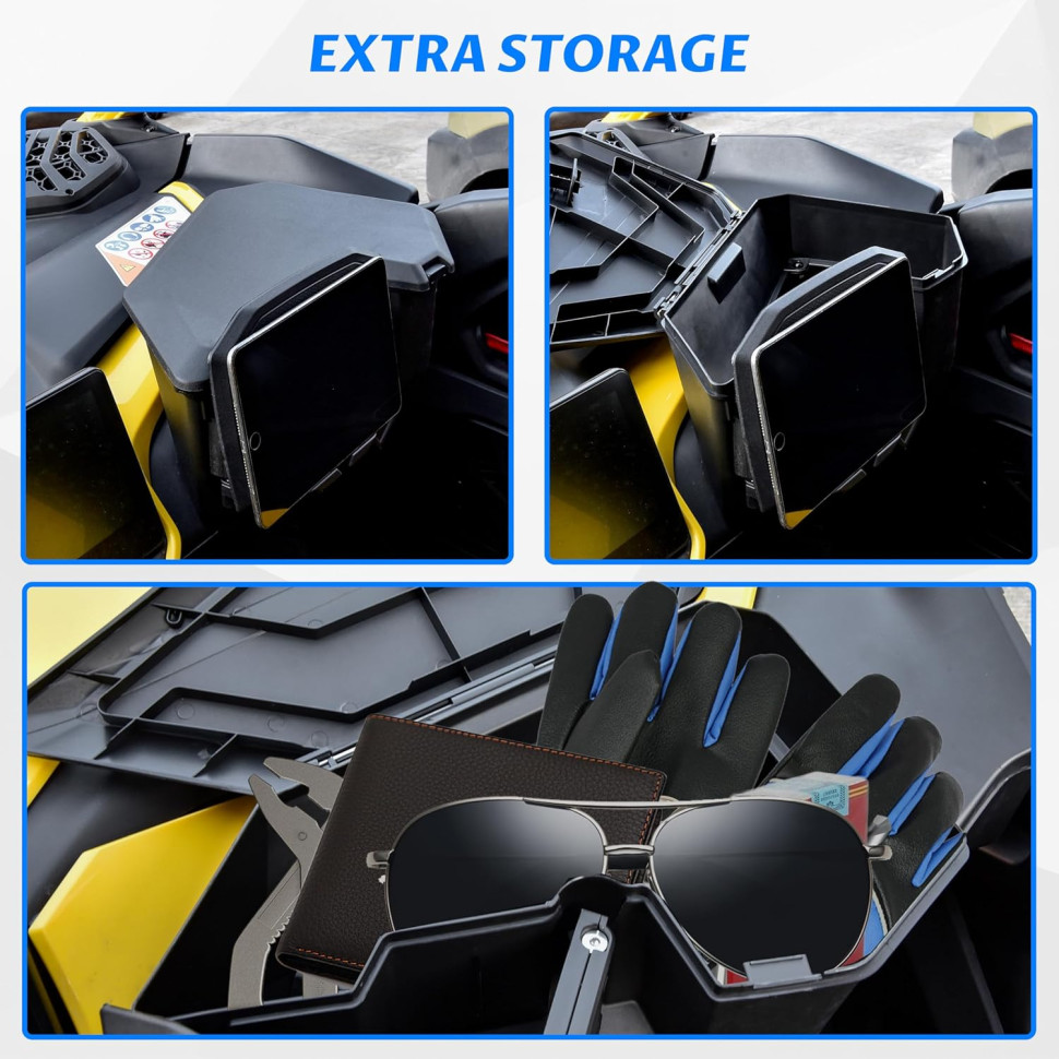 Держатель планшета в бардачек для Can-Am Maverick R 715007176 715007176N